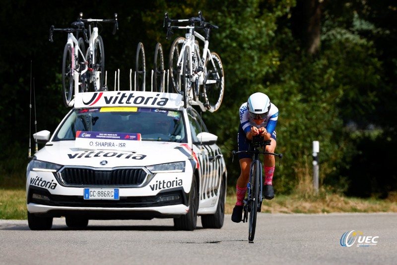 European Championships Munich 2022 - 2022 UEC Road Elite European Championships - Women's ITT - 17/08/2022 - Omer Shapira (ISR) - photo Luca Bettini/UEC/SprintCyclingAgency?2022